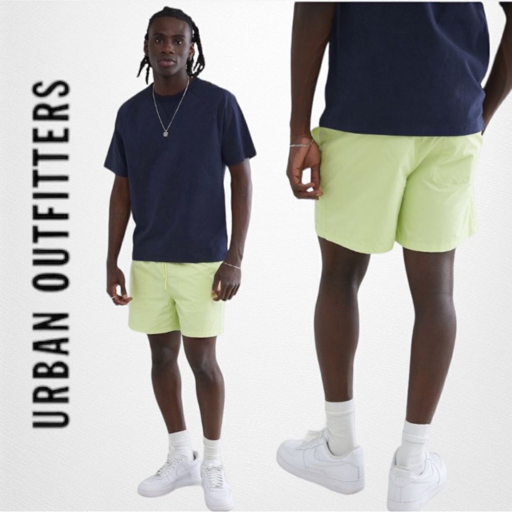 NEW UO Urban Outfitters Standard Cloth Oliver 5" Nylon Shorts S